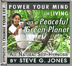 Live On A Peaceful Green Planet - Buy Hypnosis MP3 Now!