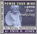 Avoid Over-Analyzing -  Buy Hypnosis MP3 Now!