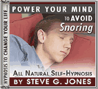 Avoid Snoring - Buy Hypnosis MP3 Now!