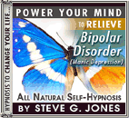 Control Bipolar Disorder, Depression with Hypnosis